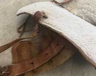 Western saddle Made In Mexico Decor 20 x 20in