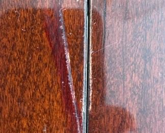 Kincaid Queen Anne Dining Room Table & 6 Chairs Table: 35 42 x 62-74-77in HxWxD