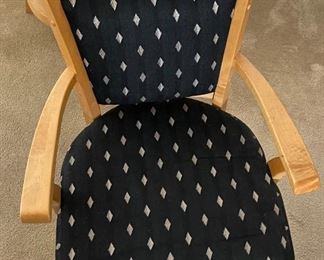 2pc DINAIRE Natural Maple Swivel Barstools Counter Height Chairs PAIR 41 x 23 x 24in<BR>Seat Height: 25.5in HxWxD