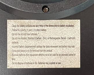 Wine Bottle wall clock 13 inches diameter