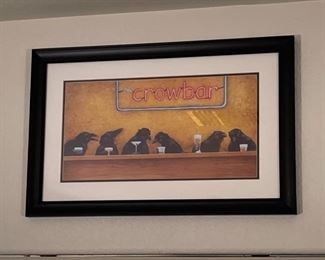 Crowbar Framed Print by Will Bullas Art Frame: 18.5 x 29in