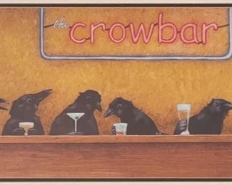 Crowbar Framed Print by Will Bullas Art Frame: 18.5 x 29in