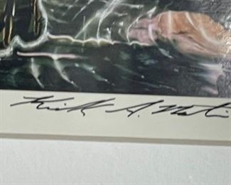 Signed Print Hotel Monte Vista Frame: 17.25 x 21.25in