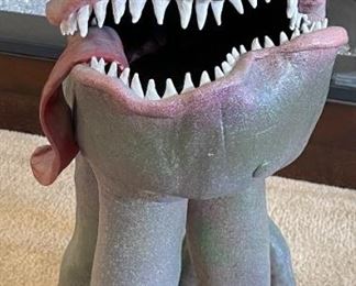 Waddell Ceramic Lawn Monster Artist Made Betty Helman 21 x 10 x 15in HxWxD