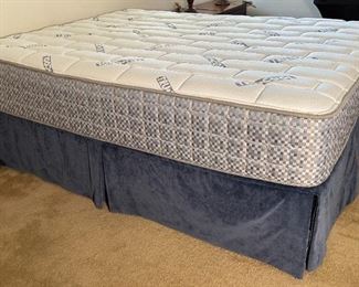 Queen Edmond By Appointment Mattress/Boxspring & frame 60 x 80in Queen