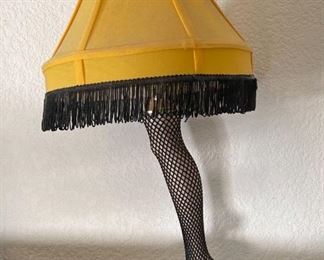 18in Christmas Story Leg Lamp 18 x 10in diameter