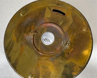 Replica Brass Ship Clock Timeworks United States Boiler Company 3.5 x 10.5 diameter