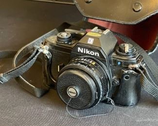Nikon EM 35mm SLR Camera with 50mm 1.8 lens