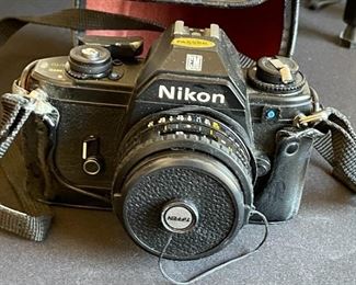 Nikon EM 35mm SLR Camera with 50mm 1.8 lens