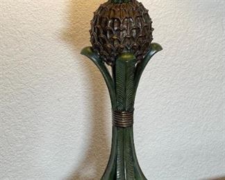 Pineapple Lamp 36in H x 14in diameter