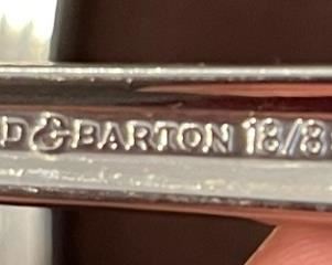 64pc Reed & Barton Stainless Flatware set 12 place setting