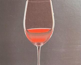 Riedel Vivant 4 Pinot Noir Glasses wine in box Glass: 8.5in H x 2.75in dia at opening
