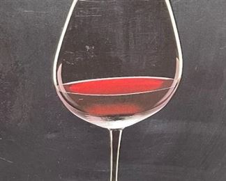 #2 Riedel Vivant 4 Pinot Noir Glasses wine in box Glass: 8.5in H x 2.75in dia at opening