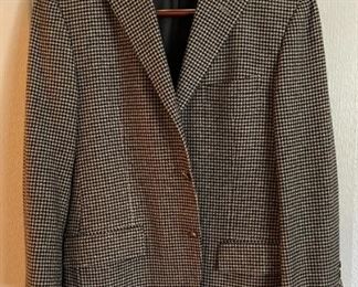 Polo Ralph Lauren Suit Jacket Italy Blue Label Cashmere #3 Sz: 42