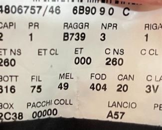 Polo Ralph Lauren Suit Jacket Italy Blue Label Cashmere #3 Sz: 42