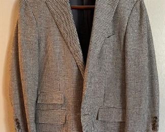 Polo Ralph Lauren Suit Jacket Italy Blue Label Silk/Flax/Wool #5 Sz: 42