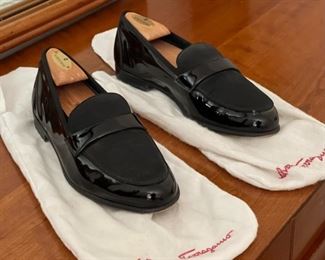 Salvatore Ferragamo Leather Loafers Shoes 8 1/2 D