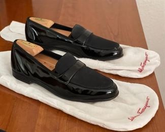 Salvatore Ferragamo Leather Loafers Shoes 8 1/2 D