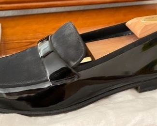 Salvatore Ferragamo Leather Loafers Shoes 8 1/2 D