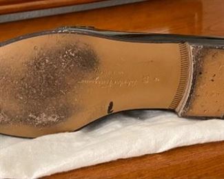 Salvatore Ferragamo Leather Loafers Shoes 8 1/2 D