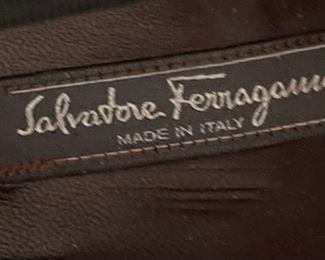 Salvatore Ferragamo Leather Loafers Shoes 8 1/2 D