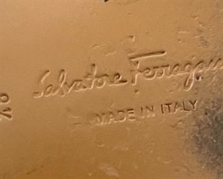 Salvatore Ferragamo Leather Loafers Shoes 8 1/2 D