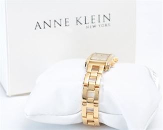 Anne Klein Dual Timezone Watch in Box 12/1458 751S Womens Face: 1.4x0.7in Bracelet: 6.25in