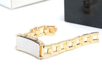 Anne Klein Dual Timezone Watch in Box 12/1458 751S Womens Face: 1.4x0.7in Bracelet: 6.25in