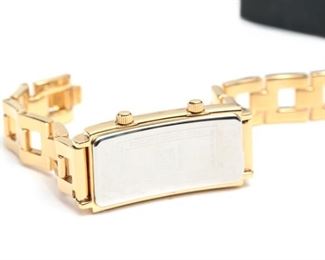 Anne Klein Dual Timezone Watch in Box 12/1458 751S Womens Face: 1.4x0.7in Bracelet: 6.25in