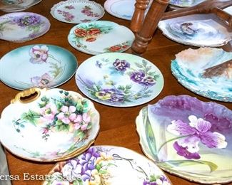 TABLES FULL of Ceramics - Crystal - Glassware