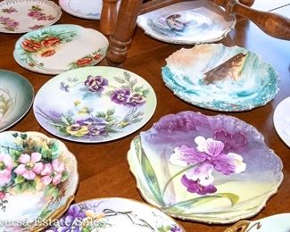 TABLES FULL of Ceramics - Crystal - Glassware