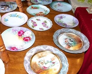 TABLES FULL of Ceramics - Crystal - Glassware