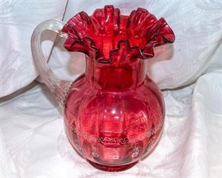 TABLES FULL of Ceramics - Crystal - Glassware