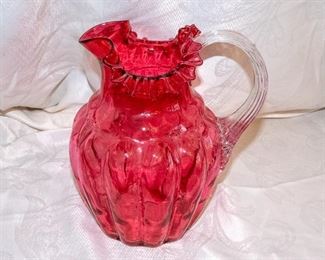 TABLES FULL of Ceramics - Crystal - Glassware