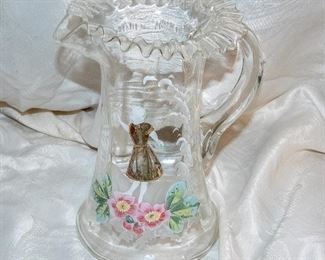 TABLES FULL of Ceramics - Crystal - Glassware