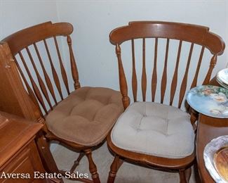 Haywood Wakefield china cabinet - Dining Table and Chairs