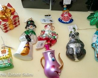 RADKO Christmas decorations