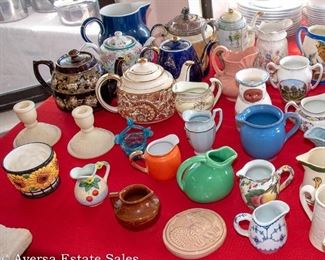 TABLES FULL - Ceramics - Glassware - Crystal