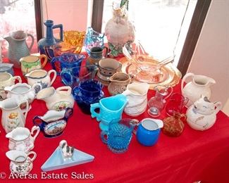 TABLES FULL - Ceramics - Glassware - Crystal