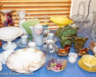 TABLES FULL - Ceramics - Glassware - Crystal