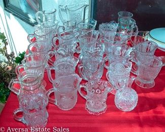 Vintage Pressed Glass