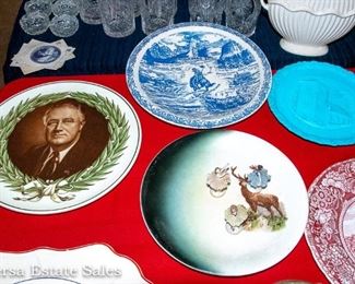 Vintage Ceramics - Glassware - Crystal