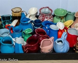 TABLE FULL of creamers