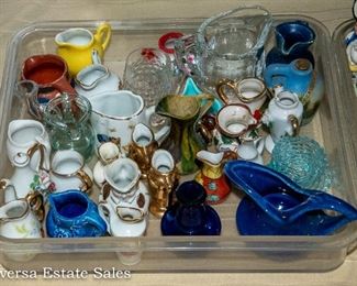 TABLE FULL of creamers