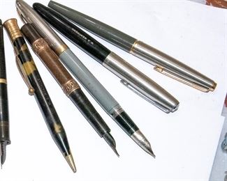 Vintage fountain pens