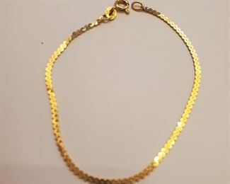 14k Yellow Bracelet 2.0 Grams