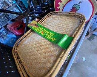 Bamboo Serving Trays 