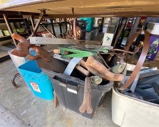 Wood Saw, Crowbar and Other Misc Tools