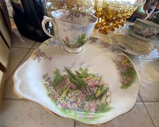 Tea Cup with Matching Plate