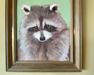 Portrait of a Raccoon 